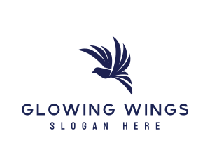 Bird Wings Fly logo design