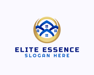 Exclusive - Luxury Real Estate House logo design