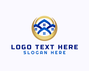 Exclusive - Luxury Real Estate House logo design