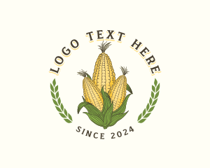 Sweet Corn - Corn Crop Agriculture logo design