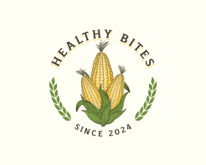 Corn Crop Agriculture logo design