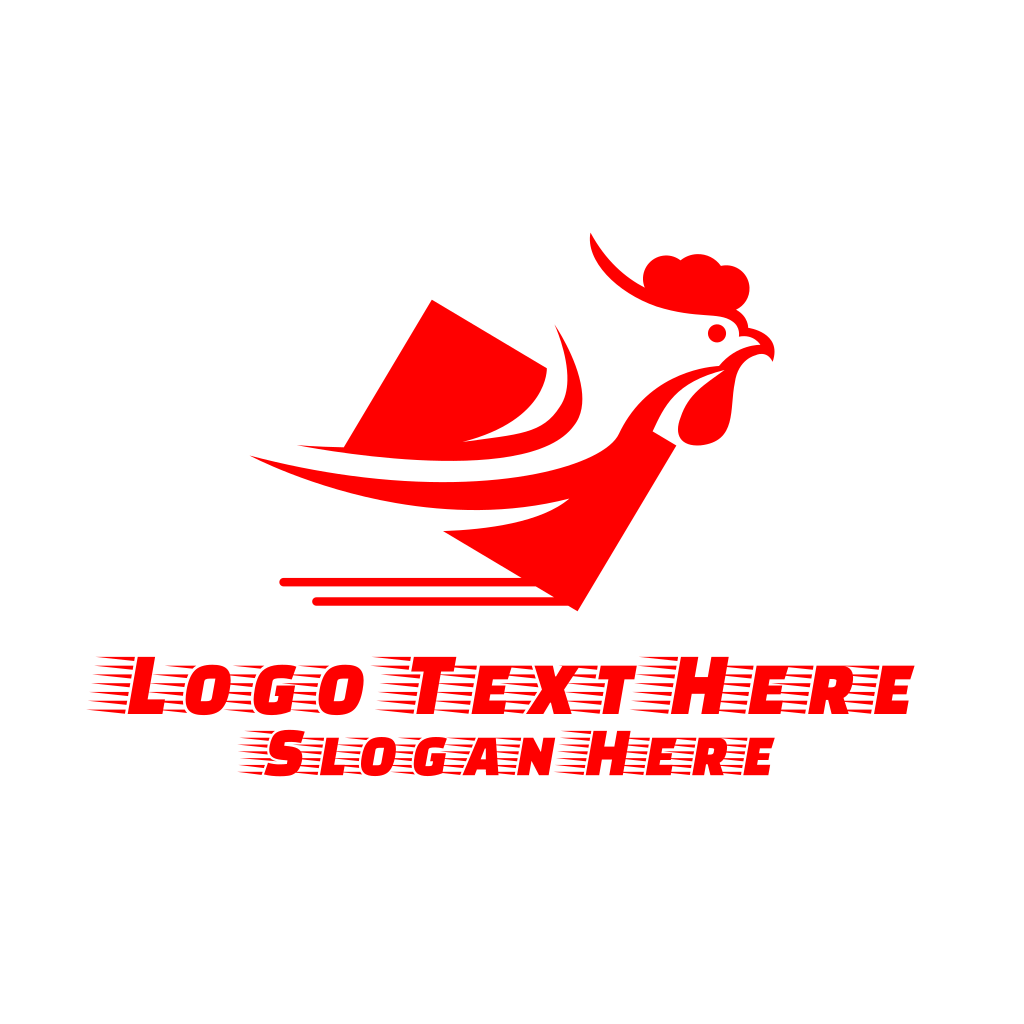 Fast Chicken Logo BrandCrowd Logo Maker