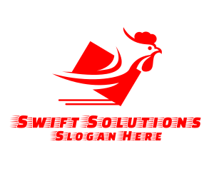 Swift - Fast Food Chicken logo design