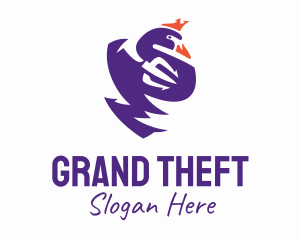 King Swan Trident  Logo