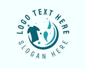 Hub - Laundry Cleaning Sanitation logo design