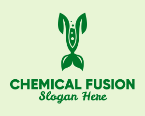 Chemistry - Leaf Organic Chemistry logo design