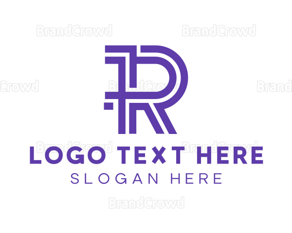 Purple Noir R Logo
