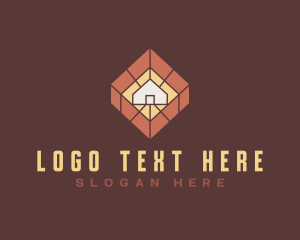 Flooring - Hexagon House Tiles logo design