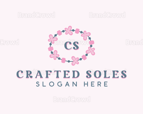 Bracelet Beaded Charms Logo