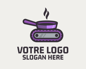 Cooking Pan Machine Logo