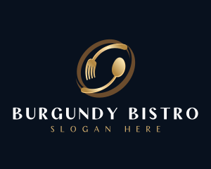 Spoon Fork Cutlery logo design