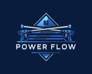 Power Wash Cleaner logo design