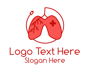 Lungs - Lung Health Clinic logo design