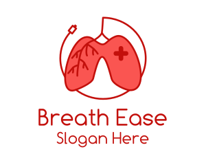 Respiratory - Lung Health Clinic logo design