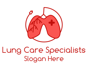 Lung Health Clinic  logo design