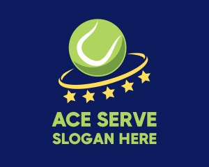 Tennis - Star Tennis Player logo design