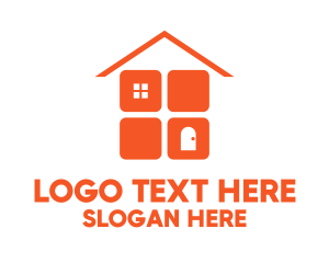 Home Improvement - Orange Home Improvement logo design