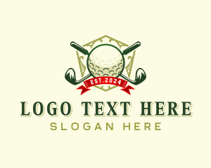 Athletic - Golf Ball League logo design