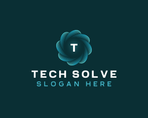 Tech Ai Propeller logo design