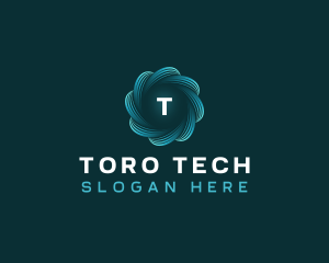 Tech Ai Propeller logo design