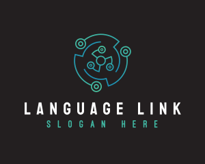 Digital Networking Link logo design