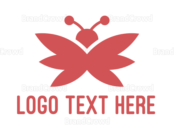 Nature Flower Bug Logo