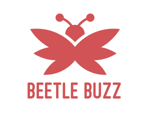 Nature Flower Bug logo design