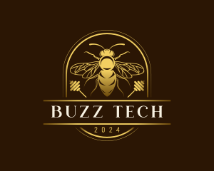 Honey Bee Hive logo design