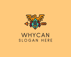 Toon - Ancient Mayan Headdress logo design