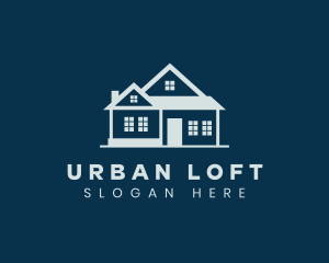 Loft - House Property Realtor logo design