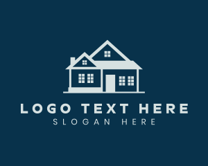 Loft - House Property Realtor logo design