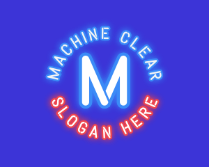 Cyber Neon Gaming Logo