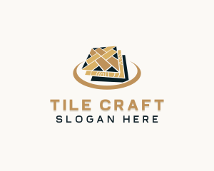 Tile - Flooring Tile Contractor logo design