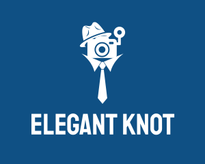 Necktie - Camera Hat & Necktie logo design