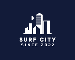 Urban City Skyline logo design