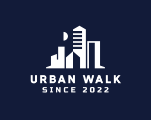 Urban City Skyline logo design