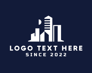 Urban Planning - Urban City Skyline logo design