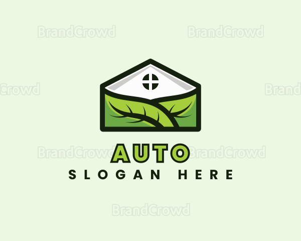 House Leaf Landscaping Logo