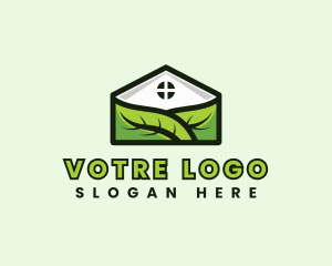 House Leaf Landscaping Logo