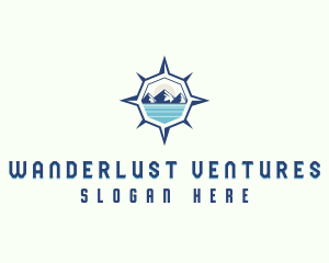 Outdoor Mountain Travel logo design