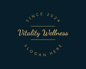 Premium Wellness Brand logo design