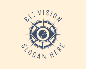 Eye Compass Explorer  logo design