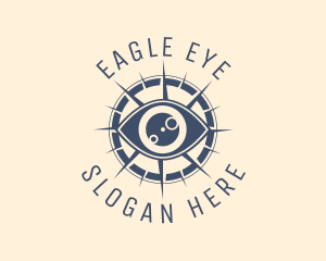 Eye Compass Explorer  logo design