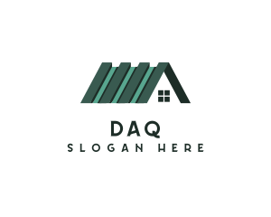 Home Roofing Contractor Logo