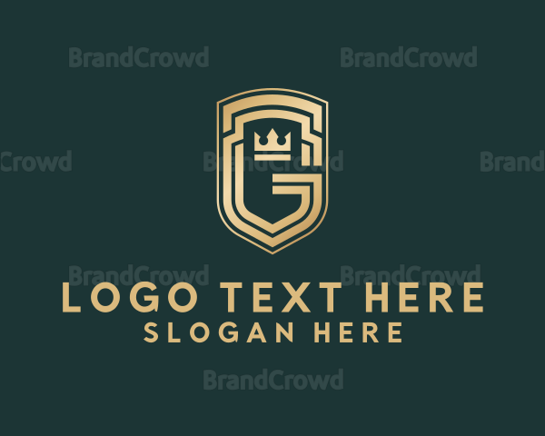 Generic Luxury Shield Logo