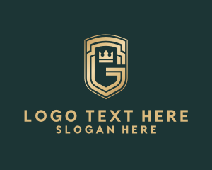 Letter G - Generic Luxury Shield logo design