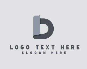 Letter D - Modern Monochrome Business logo design