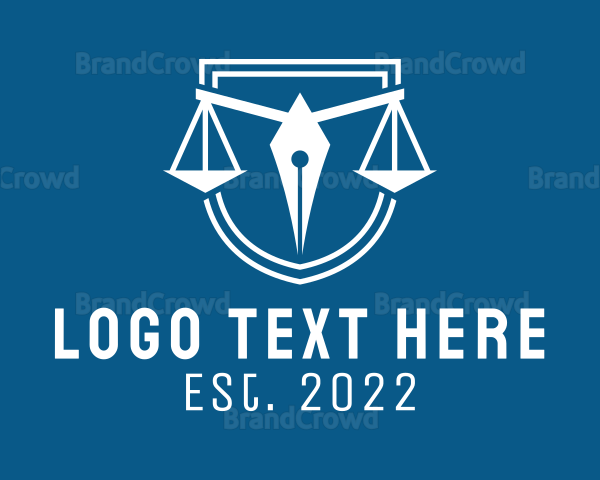 Fountain Pen Law Firm Logo