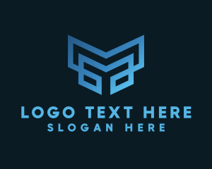 Programmer - Generic Business Letter MY Tech logo design