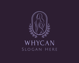 Sexy Naked Woman Logo